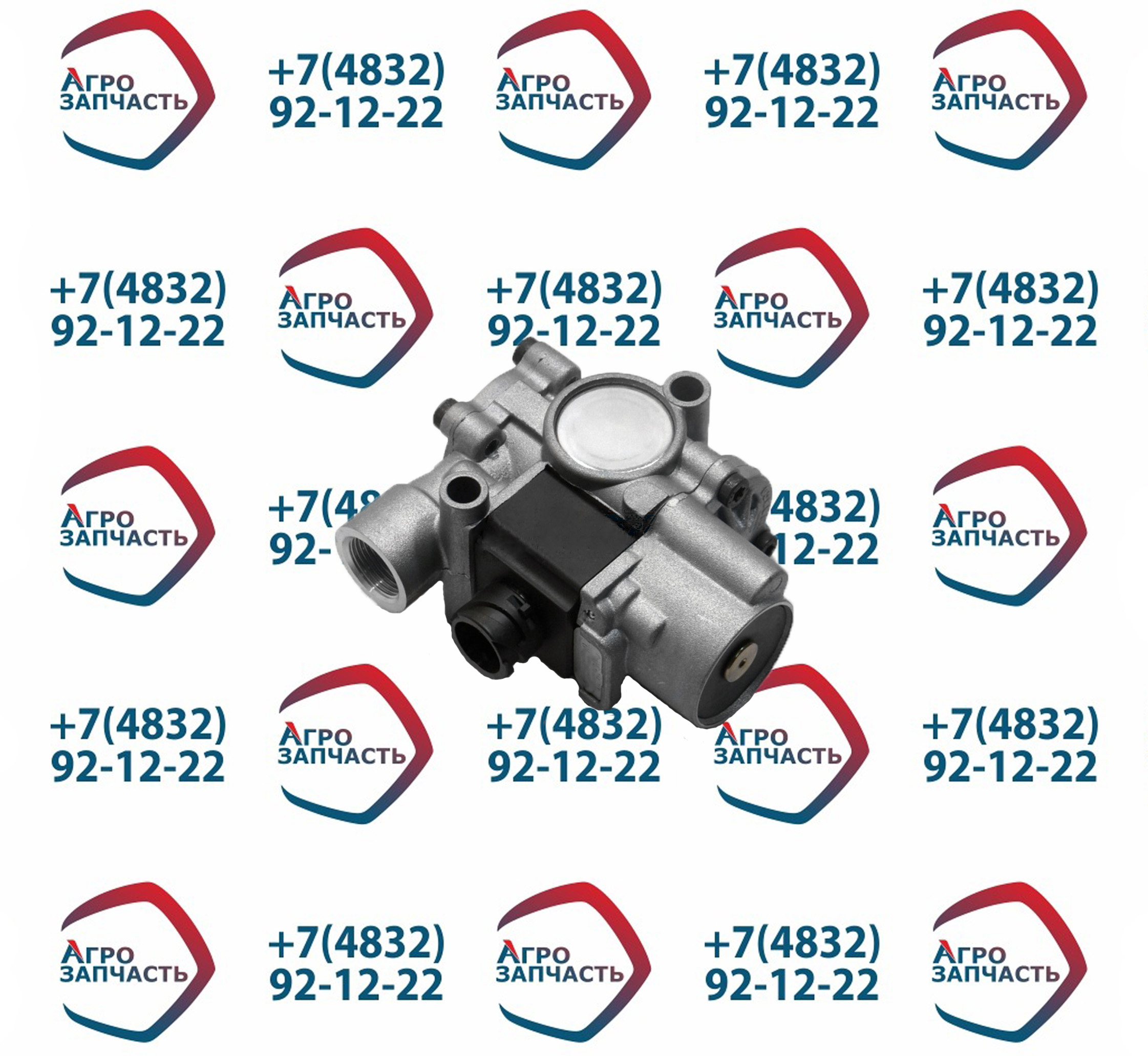 Клапан ABS байонет 472 195 018 0 ГАЗ,МАЗ,КАМАЗ,ПАЗ,НЕФАЗ 24VHottecke