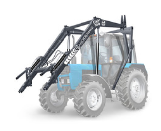 Погрузчик-стогометатель СНУ-550