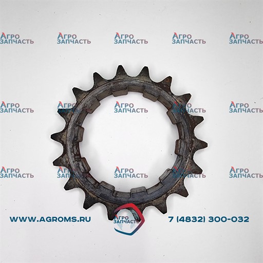 Звездочка 053518050-16041 (z=18, t=19,05) шкива вариатора мотовила Вектор Дон-1500А/Б (Ростсельмаш)