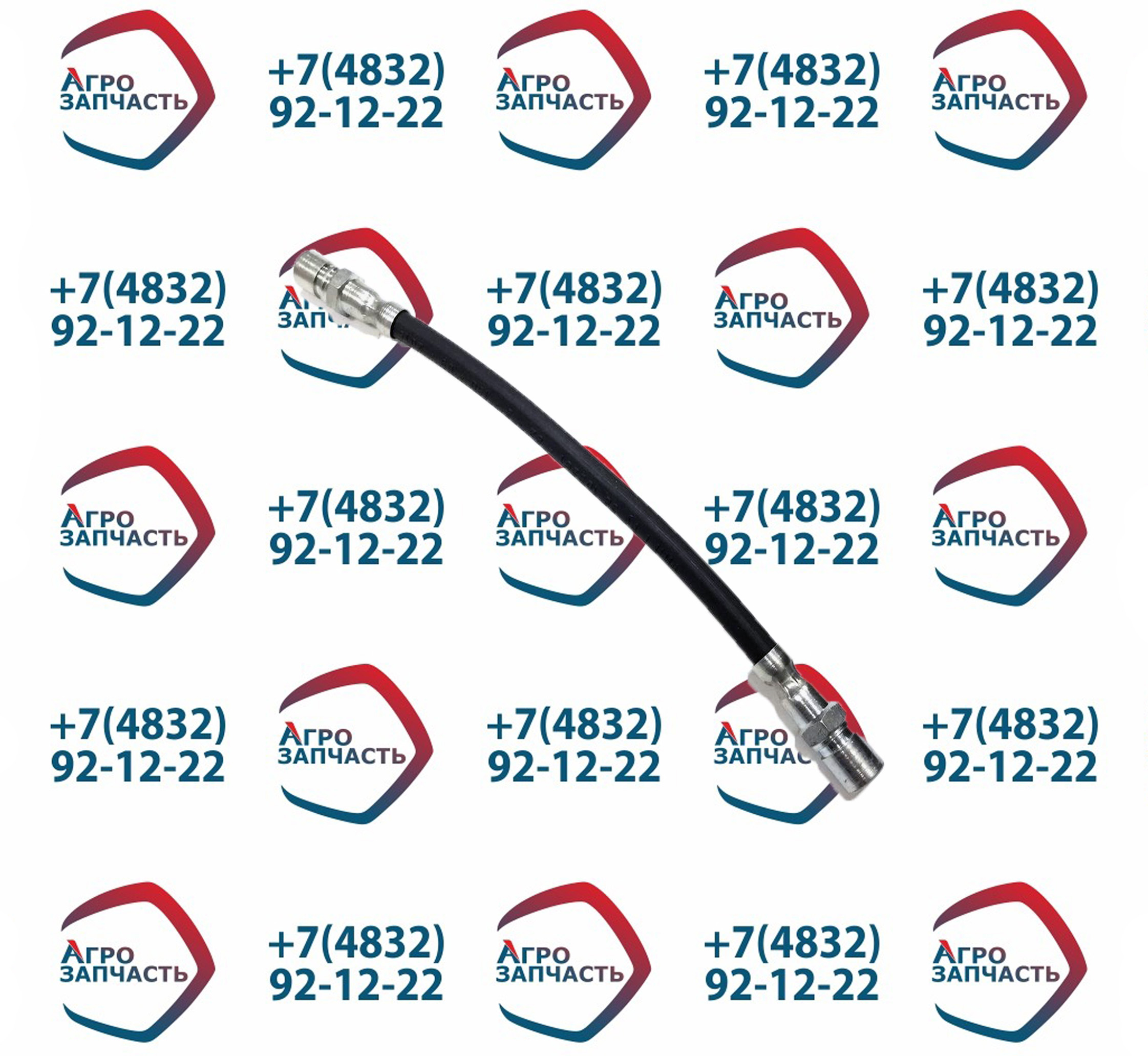 Шланг тормозной промеж. 3302-3506025 корот.