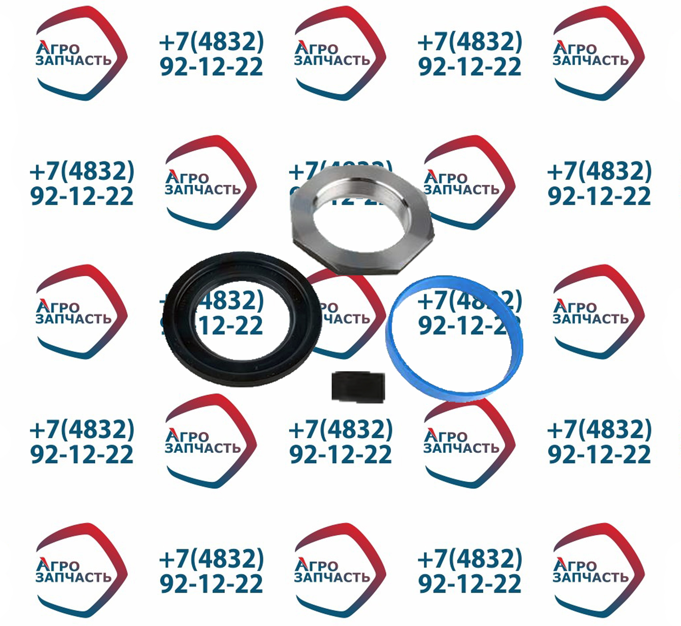 Р/к зад. ступ. 53205-3104000-10 (к-т манжета, кольцо, гайка, пробка) Камаз-Евро