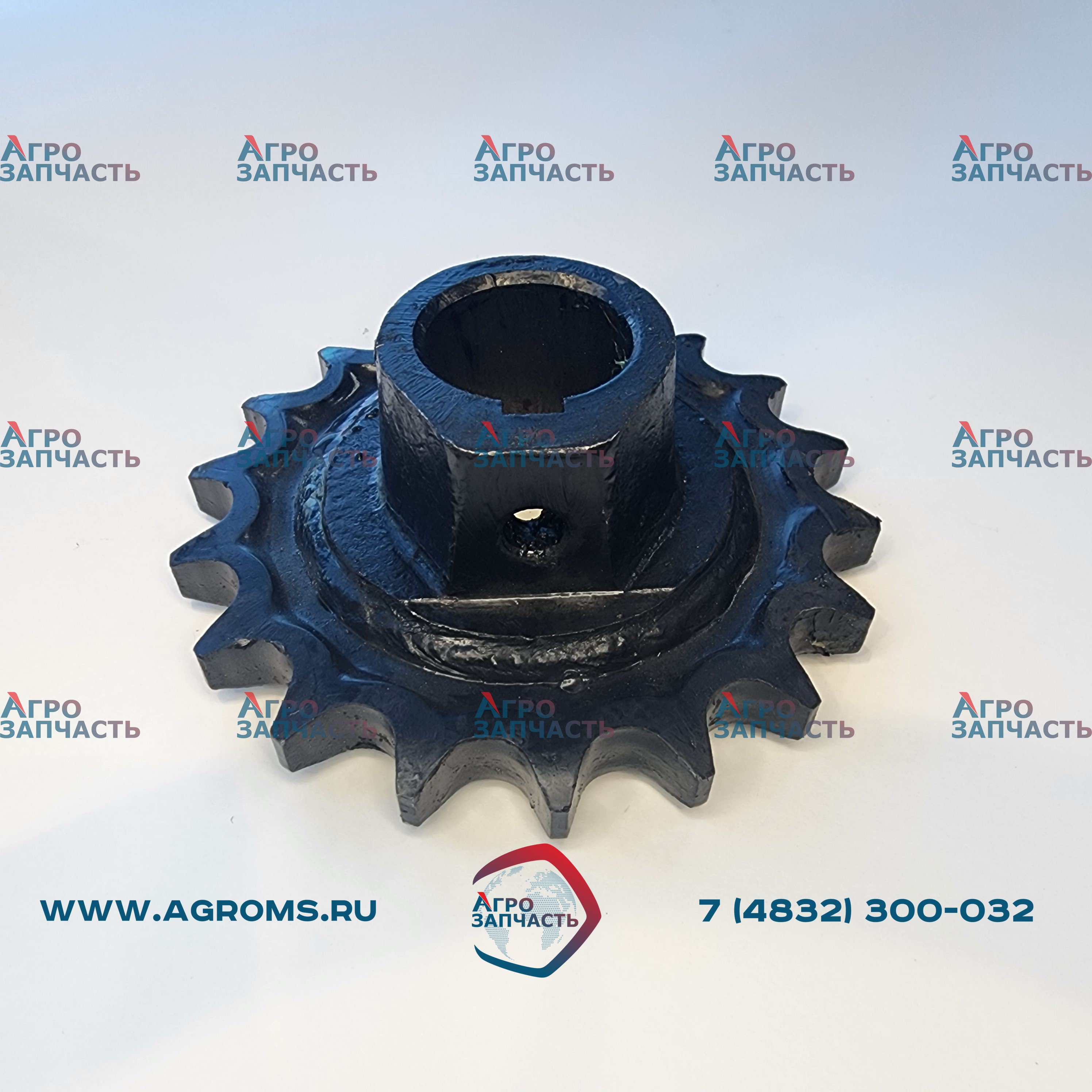 Звездочка к/прив.зерн.шнека РСМ-10.01.50.680 (z=18, t=19,05) (Ростсельмаш)
