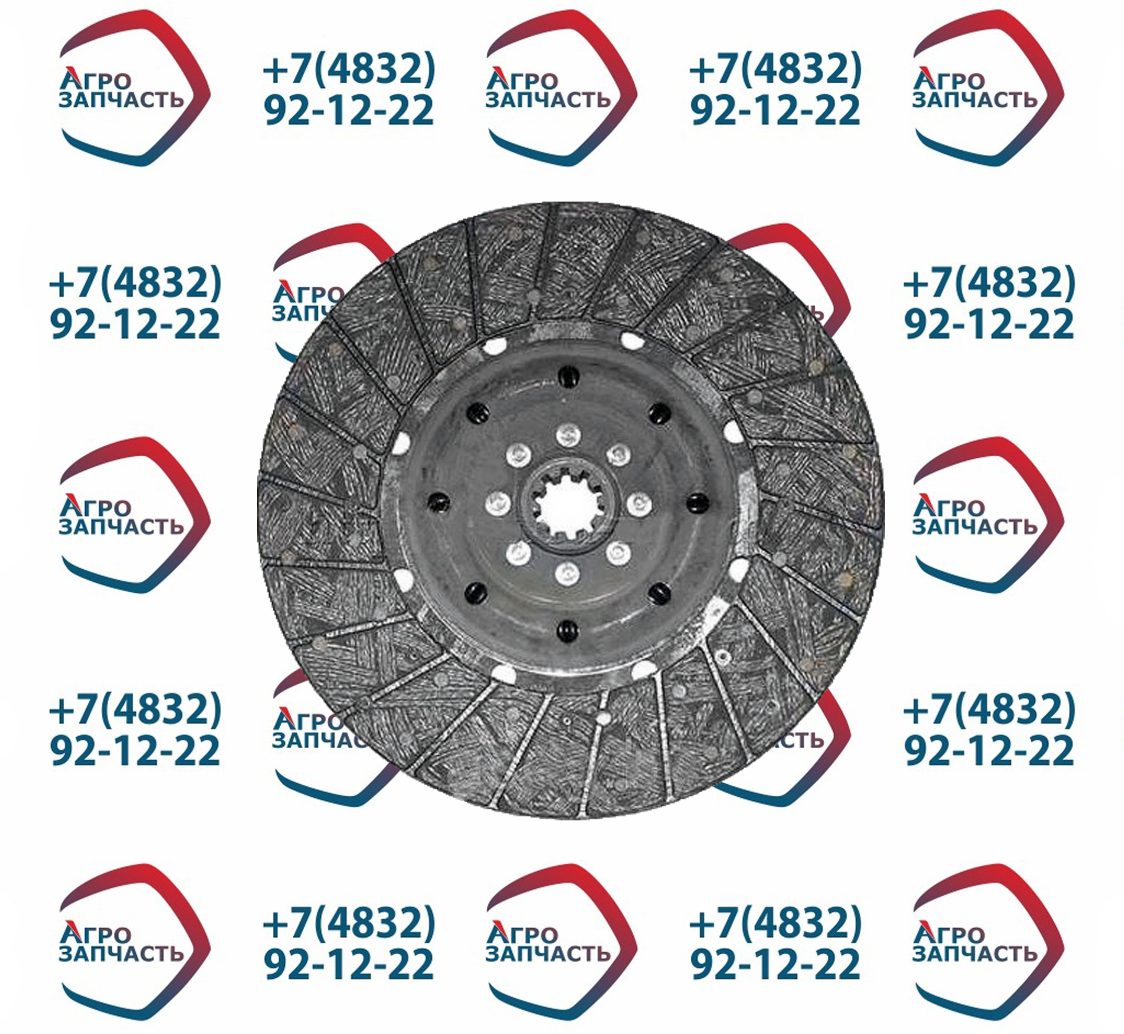 Диск сцепления 4301-1601130 ГАЗ 3309,3310 (ОАО ГАЗ)