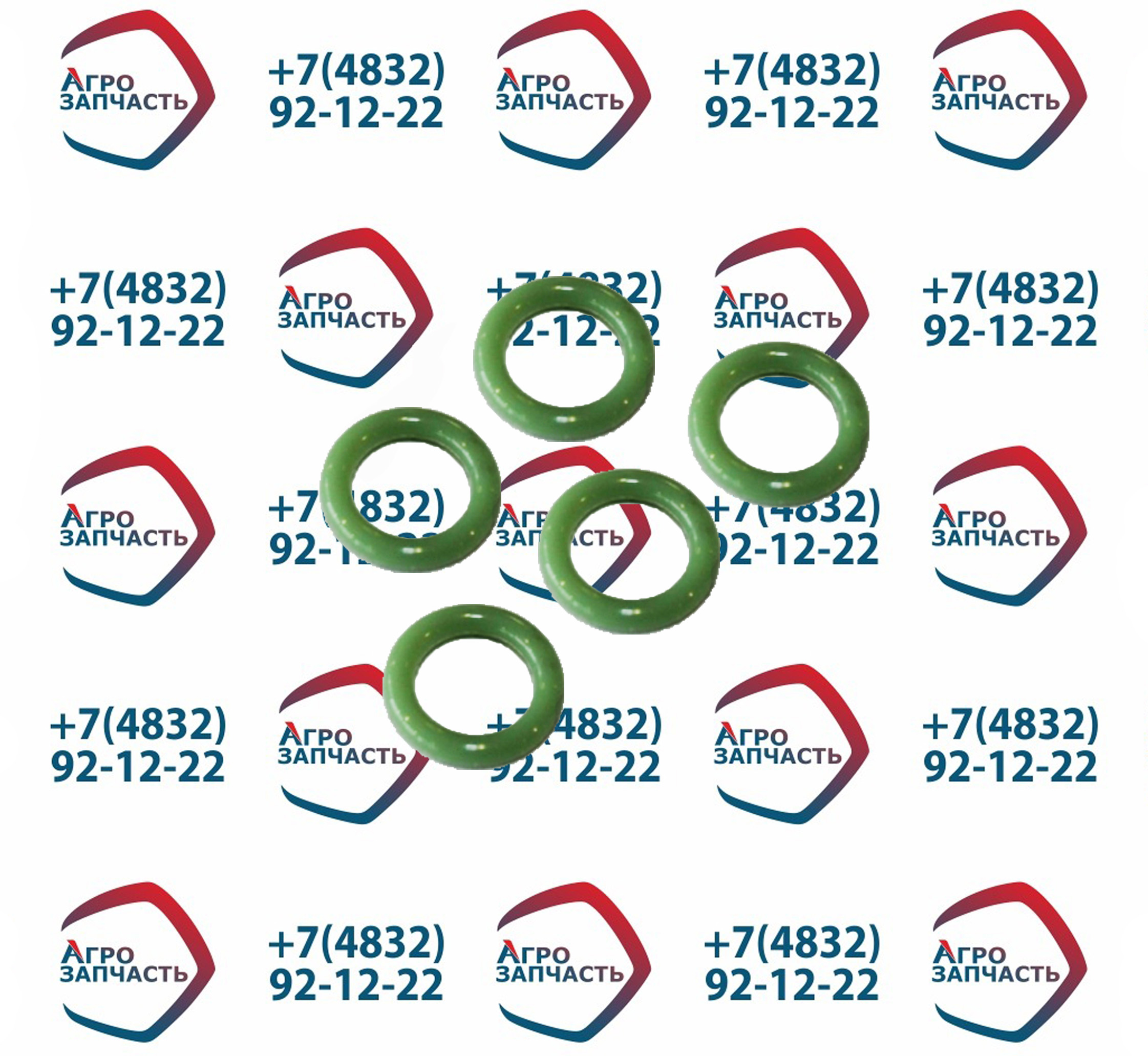 Кольцо уплотнительное головки цилиндров КАМАЗ (силикон) 740.1003040