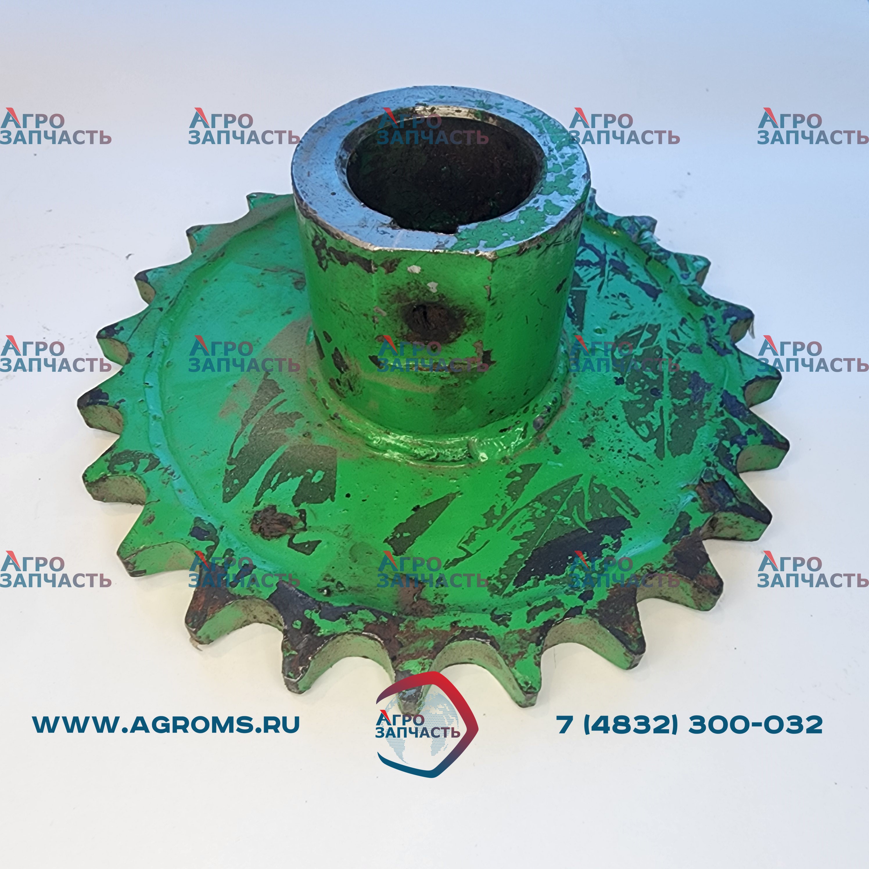 Звездочка привода выгружного шнека РСМ-10.01.45.990 (z=24, t=25,4) (Ростсельмаш)